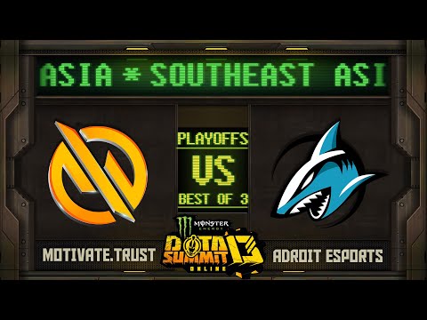 MG.Trust vs Adroit Game 2 - Monster Energy Dota Summit 13 Online SEA: Semifinals w/ MLP & johnxfire
