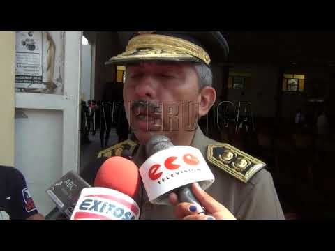 GENERAL PNP BISSO MANIFIESTA QUE LA SEGURIDA ES TAREA DE TODOS Y JUNTOS ERRADICAREMOS LA DELINCUENCI