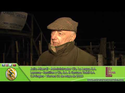 31-05-19 - Julio Alberdi - Administrador de Cía. La Legua S.A. - C. Pringles