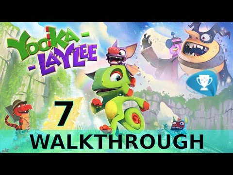 Yooka Laylee - Moodymaze Marsh - Walkthrough Part 7