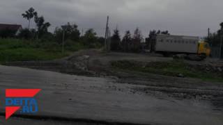 Трасса Уссурийска в воде