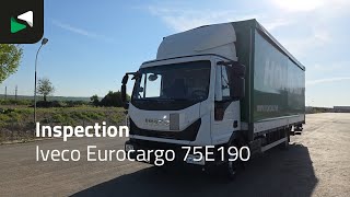 侧帘货车 IVECO Eurocargo 75E190 4X2 7,25m Box 1500kg Ladebordwand Automatic Eur | 图像 4 - Autoline
