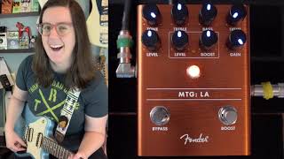 Video thumbnail for Fender MTG: LA Tube Distortion on Guitar, Baritone, and Bass by Get Offset