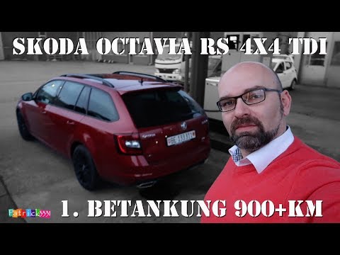 2018 Skoda Octavia RS 4x4 TDI | Vlog No.2 | Erste Betankung = über 900km