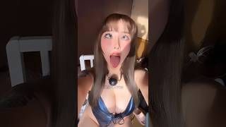 Ahegao Sexy Cosplayer Girl Hot? #fypシ #fyp #tiktok #bigbang #shorts #bigbank