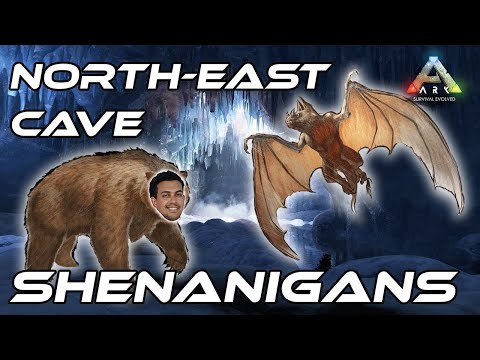NORTHEAST CAVE SHENANIGANS (The Island) | ARK: Survival Evolved