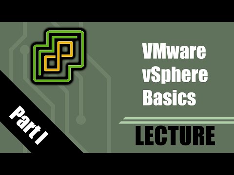 [Virtual Course] VMware vSphere Basics: Part I