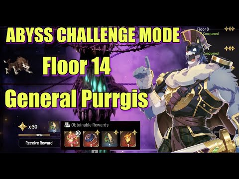 Epic Seven - Abyss Challenge Mode - Floor 14: General Purrgis - Tips, Tricks, & Strategies