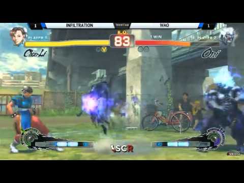 SCR 2014 - Infiltration (Chun-Li) vs. Wao (Oni) - AE Losers Final