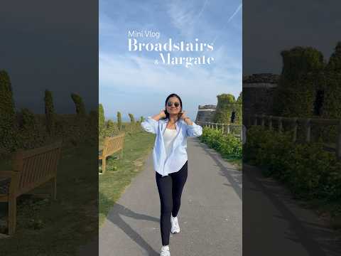 Broadstairs & Margate Mini Vlog 🌊 | Stone Bay & Kingsgate Bay Beach | Coastal Day Trip UK