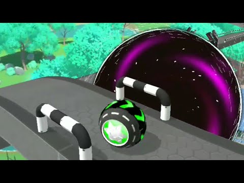 Rolling Ball Sky Escape New Update : Level 14-16