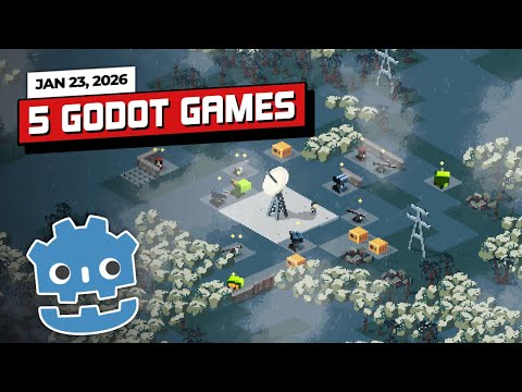5 Games Made in Godot To Inspire You (01/23/26)