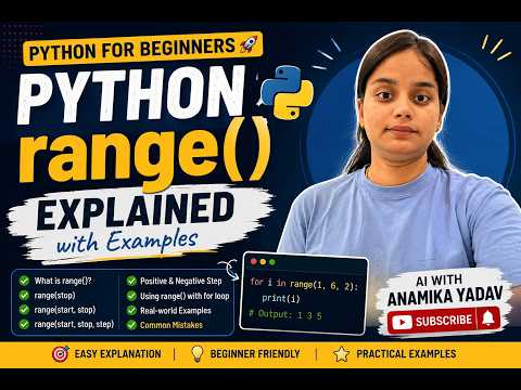 Python Range Made Easy Beginner Friendly Python Tutorial