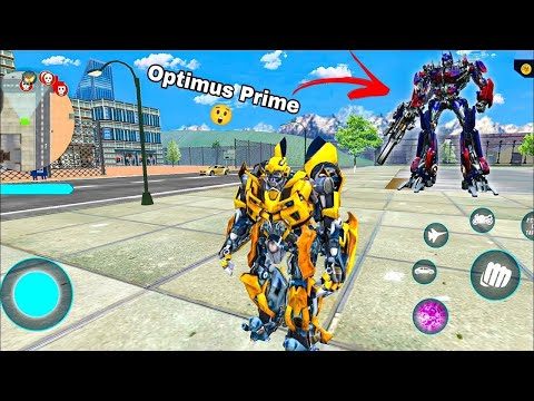 Bumblebee Multiple Transformation Jet Robot Car Game 2020 - Android Gameplay