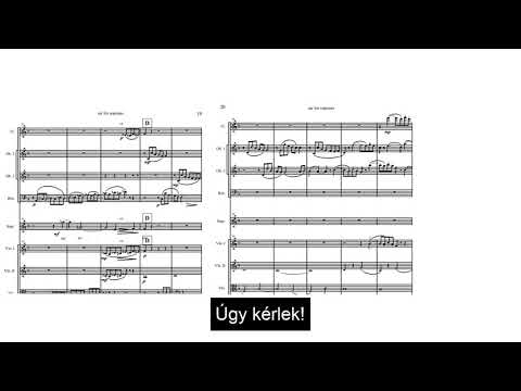 Hadd éljek - szoprán ária. Let me live - air for soprano.