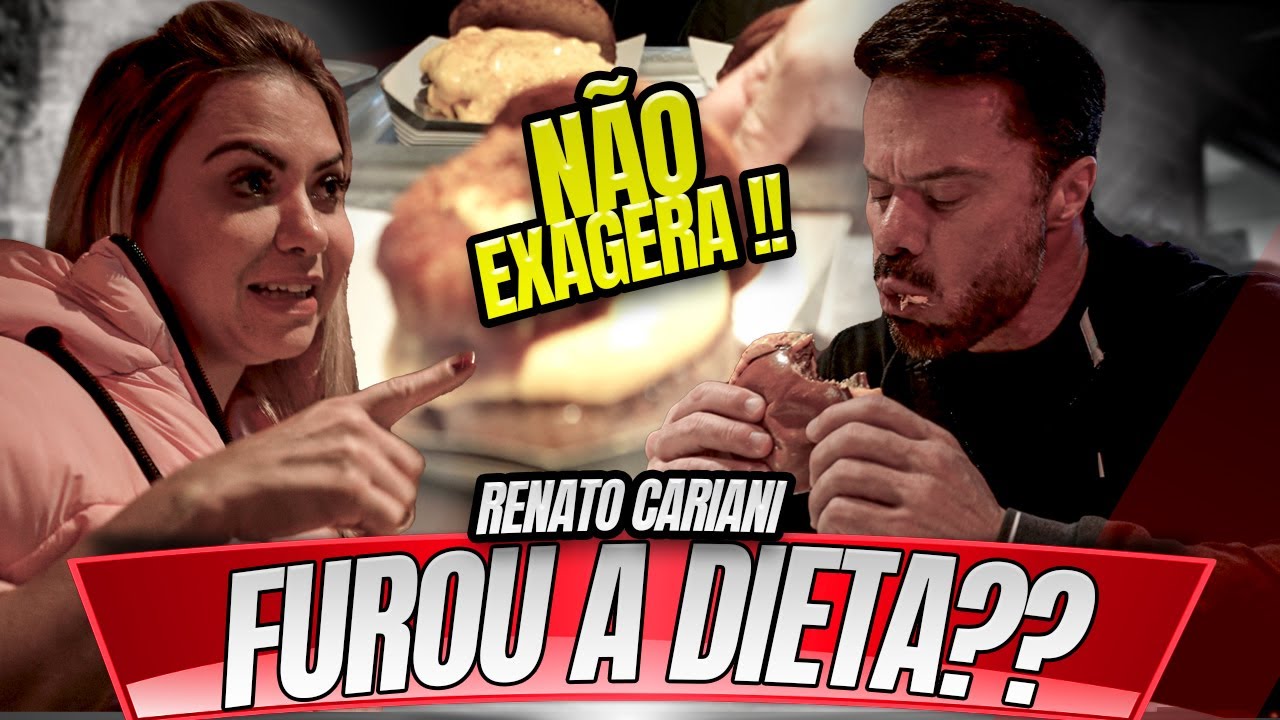 CARIANI FUROU A DIETA? E AGORA ? - 9 DIAS PARA O SHOW