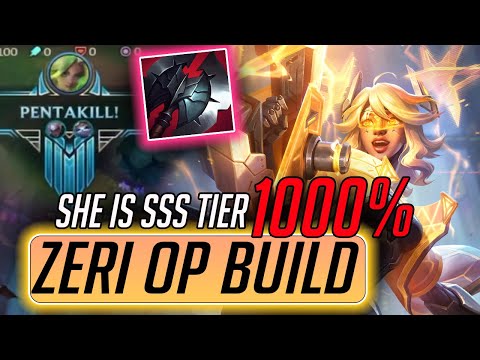 WILD RIFT ZERI IS SSS TIER 1000% BEST BUILD GUARANTEED (PRO BUILD BY IMTHEDOOM)