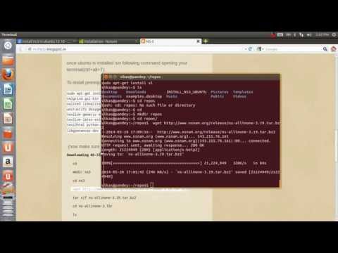 comment installer ns3 sous ubuntu