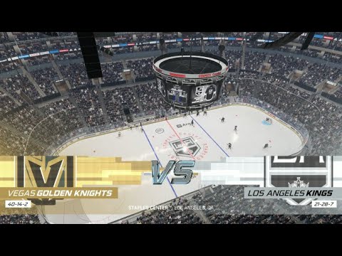 NHL 22 - Vegas Golden Knights @ Los Angeles Kings - NHL Primetime Games 10/14/21