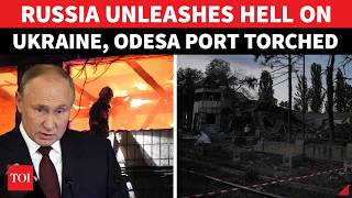 Russia’s ‘DOOMSDAY STRIKE’ Flattens Ukraine’s Odesa Port; Mass Casualties HORROR In Kyiv | Watch