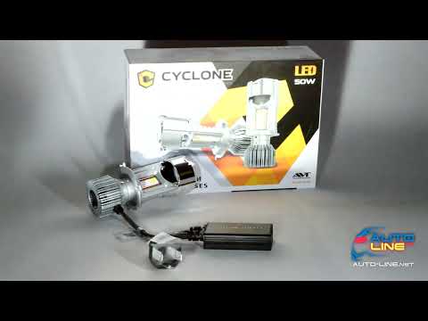 Мини LED-линза H4 ближний/дальний свет 50Вт 9-32В - Cyclone LED G11 H4 50W - фото 1 - id-p2092082699