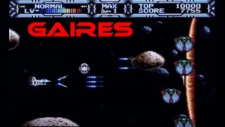 Gaiares on Mega Drive. Played badly, with commentary.