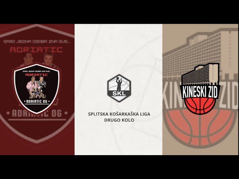 Highlights - Splitska Košarkaška Liga 2025/26 - Adriatic OG : KK Kineski Zid (11.10.2025)