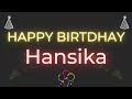 Happy Birthday to Hansika - Birthday Wish From Birthday Bash