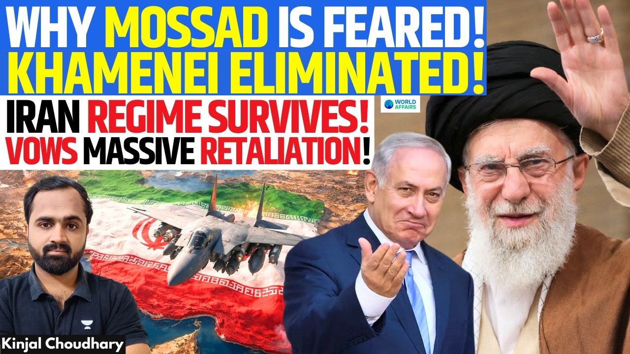 Mossad’s Biggest Strike- Khamenei Eliminated! IRGC Vows Devastating Response | Regime Change? Kinjal