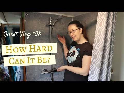 Refitting The SHOWER On Our NARROWBOAT - What Could Go Wrong?! | Quest Vlog #98