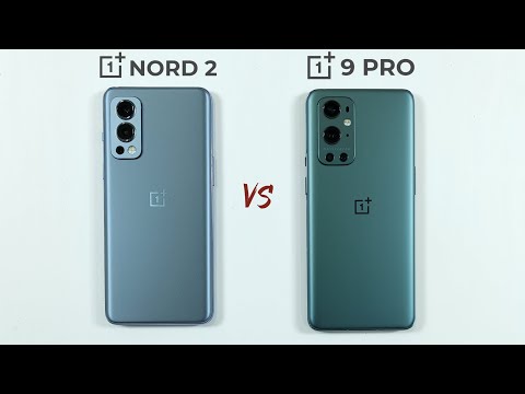 Oneplus Nord 2 vs Oneplus 9 Pro Speed Test & Camera Comparison