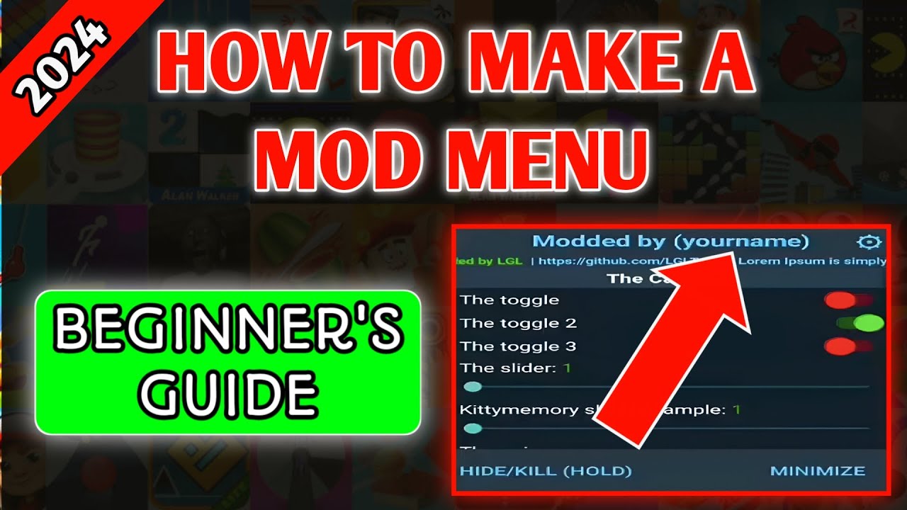 How to Make a Mod Menu (Beginner's Guide)