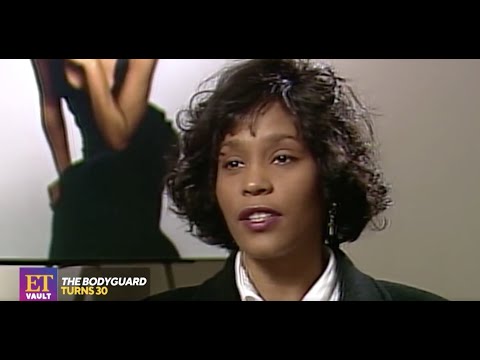 ET 1992 interviews with Whitney Houston and Kevin Costner for the hit movie 'The Bodyguard '