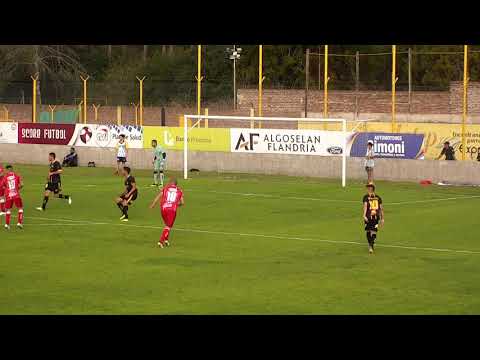 Gol de Flandria para el 1 a 1 vs Tristán Suárez