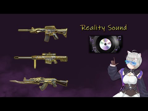 [CFCN] Reality Sound - (M4A1-I.B.-N.G.) + (AK47-B.-N.G.) + (Barrett M82A1-B.B.-N.G.)