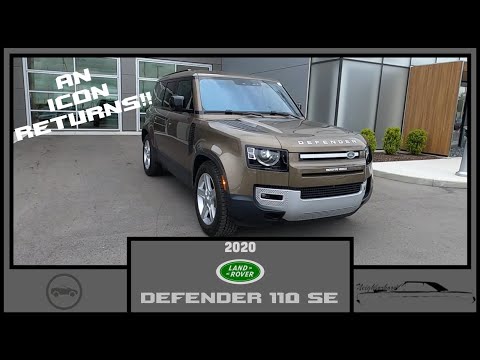 2020 Land Rover Defender 110|First Look Video|Walk Around Video