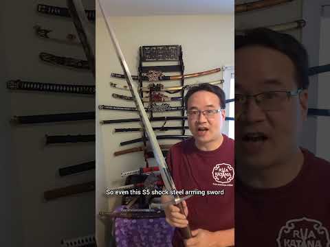 why are there fewer European than Japanese swords from the same time period? #katana #samurai #sword