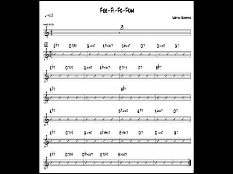 Wayne Shorter - Fee Fi Fo Fum (Piano, Bass & Drums Only) - mindformusic.com