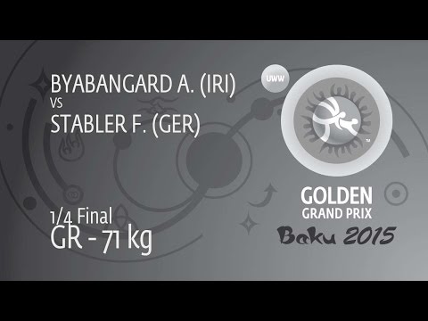 1/4 GR - 71 kg: F. STABLER (GER) df. A. BYABANGARD (IRI), 7-1