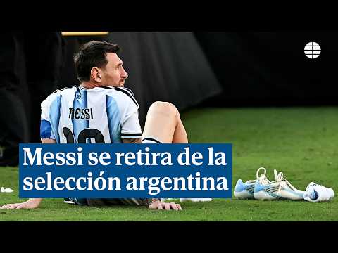 Messi anuncia la seva retirada de la selecció argentina a través de les xarxes