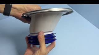 4 Inch Offset Toilet Flange Adapter | Eccentric Toilet Drain Relocation Flange