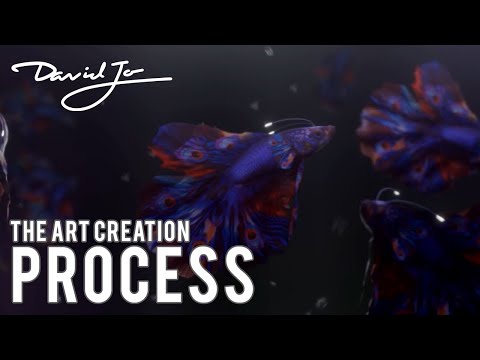 My Blender 3D Fish Animation Making Process | Crypto Betta NFT