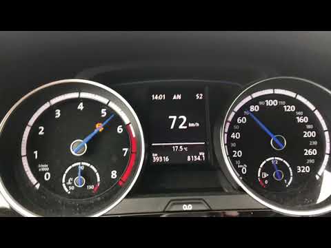 Acceleration Golf 7R 300 2.0L TSI STOCK