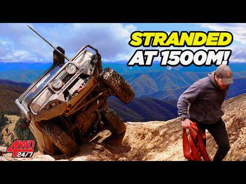 Engine fails on DEADLY & steep Vic High Country track! What happens next?