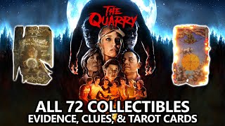 The Quarry - All 72 Collectibles Location - All Evidence, Clues, and Tarot Cards - 100% Guide
