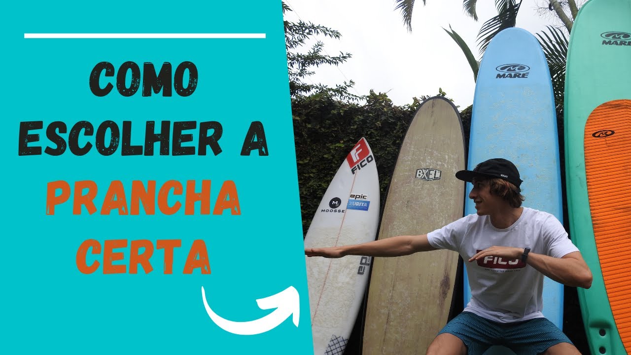 QUAL A PRANCHA IDEAL PARA APRENDER A SURFAR