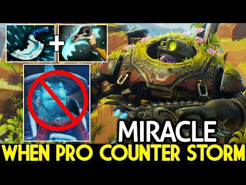 MIRACLE [Timbersaw] Genius Blink Dagger + Hex Counter Storm Dota 2