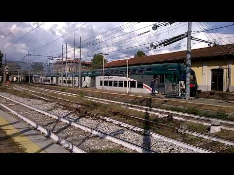 E464 242+6 2 piani Trenord - Monza - 03/09/2018