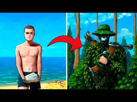 I Lived as an Assassin for 24 hours in Survival Rust..