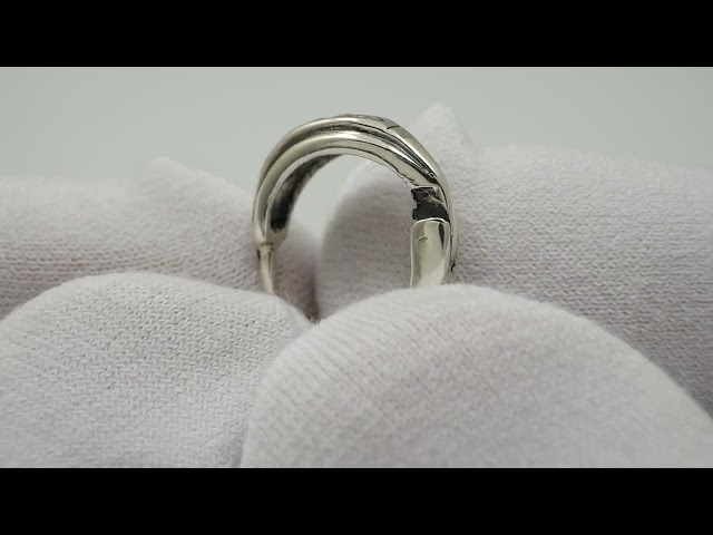 Серебряные серьги 418КН Відео огляд